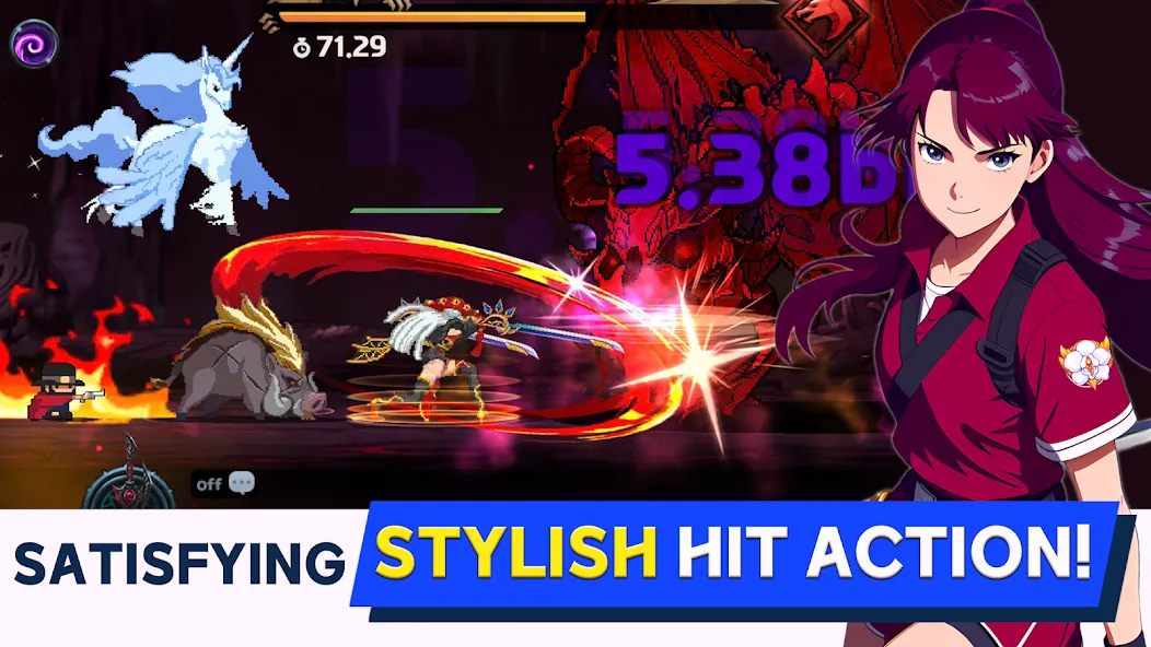 Dual Blader : Idle Action RPG на телефон — скачать мод: Безлимитные деньги и алмазы — скриншот 5