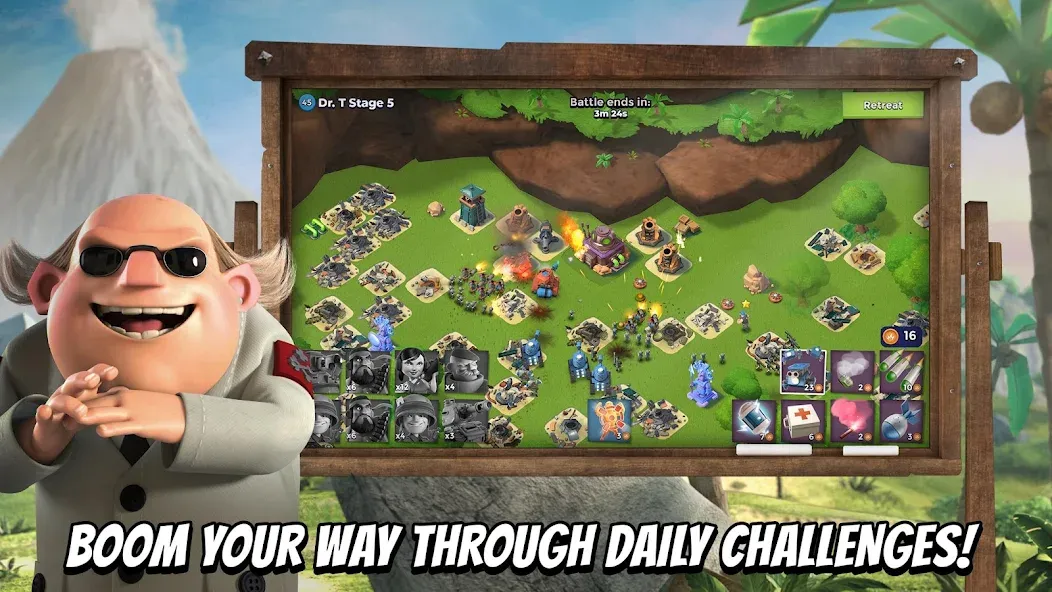 Скачать Boom Beach — Безлимитные ресурсы и ускоренное строительство — скриншот 2