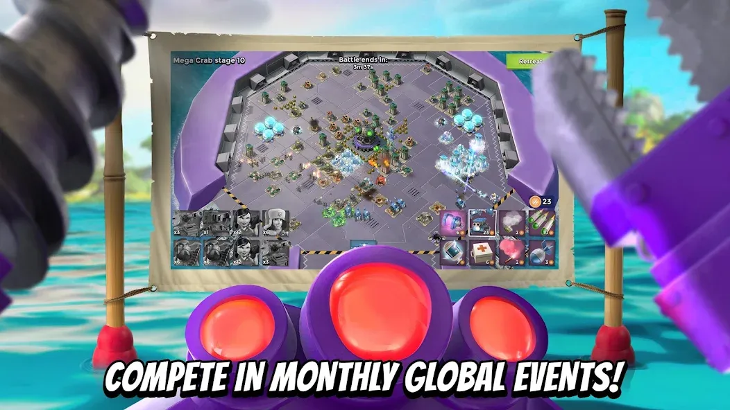 Скачать Boom Beach — Безлимитные ресурсы и ускоренное строительство — скриншот 4