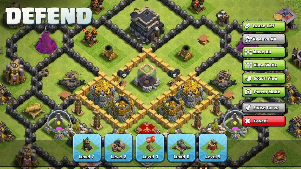 Clash of Clans MOD APK скачать на Андроид — Много ресурсов и быстрые улучшения — скриншот 2 Clash of Clans MOD APK скачать на Андроид — Много ресурсов и быстрые улучшения — скриншот 2