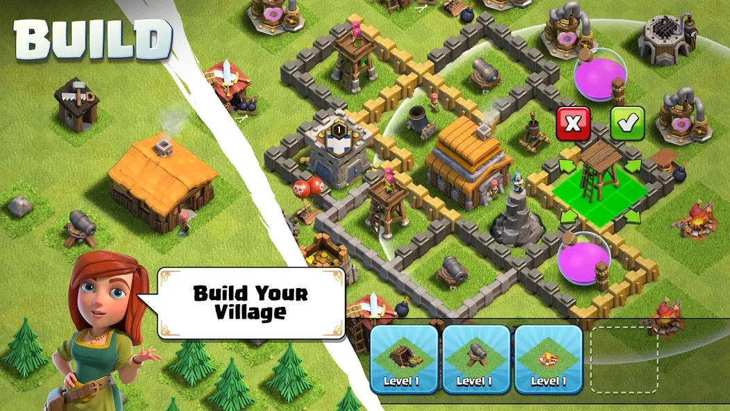 Clash of Clans MOD APK скачать на Андроид — Много ресурсов и быстрые улучшения — скриншот 4 Clash of Clans MOD APK скачать на Андроид — Много ресурсов и быстрые улучшения — скриншот 4