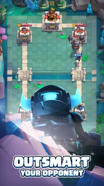 Clash Royale — взломанная версия, Много денег и открытые карты — скриншот 3