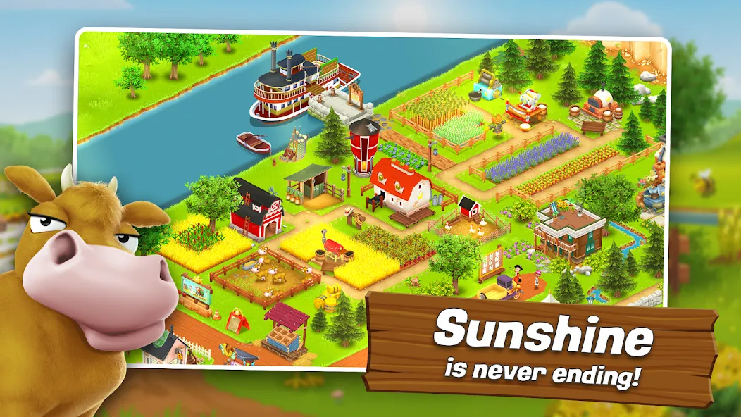 Скачать Hay Day мод — Безлимитные монеты и алмазы — скриншот 1