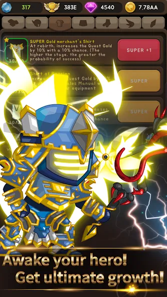 [VIP] +9 Blessing Cash Knight — последняя версия с модом (Vip-статус, +9 благословений и деньги) — скриншот 1
