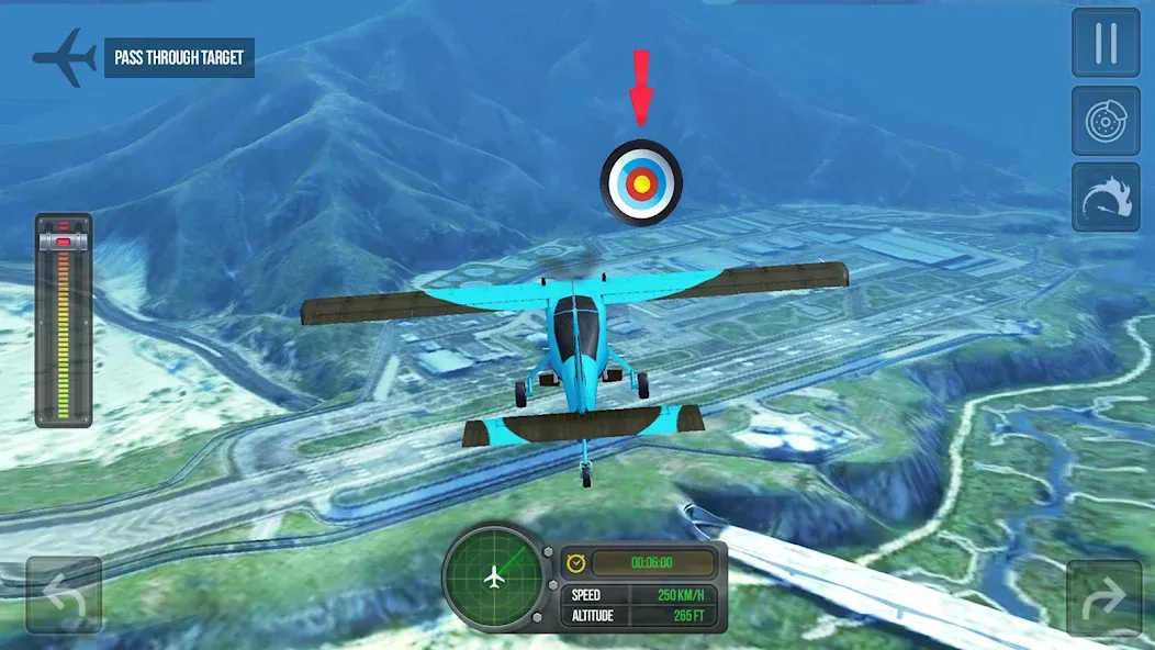 Flight Simulator - Plane Games — Реалистичные полёты и новые самолёты, скачать мод APK — скриншот 5