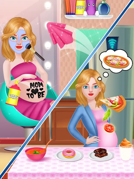 Скачать Mom Babysitting Game Mod APK — Безлимитные монеты и все уровни открыты — скриншот 1 Скачать Mom Babysitting Game Mod APK — Безлимитные монеты и все уровни открыты — скриншот 1