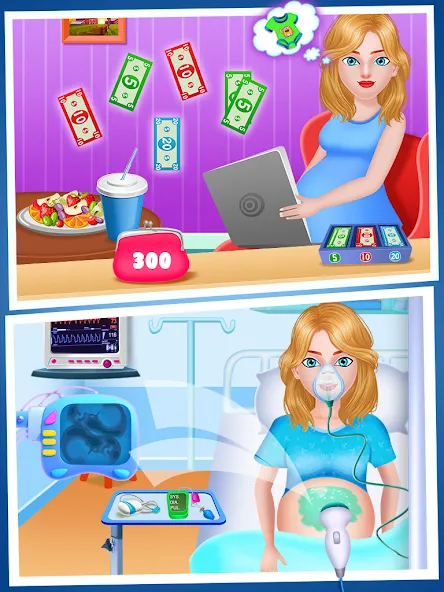 Скачать Mom Babysitting Game Mod APK — Безлимитные монеты и все уровни открыты — скриншот 2 Скачать Mom Babysitting Game Mod APK — Безлимитные монеты и все уровни открыты — скриншот 2