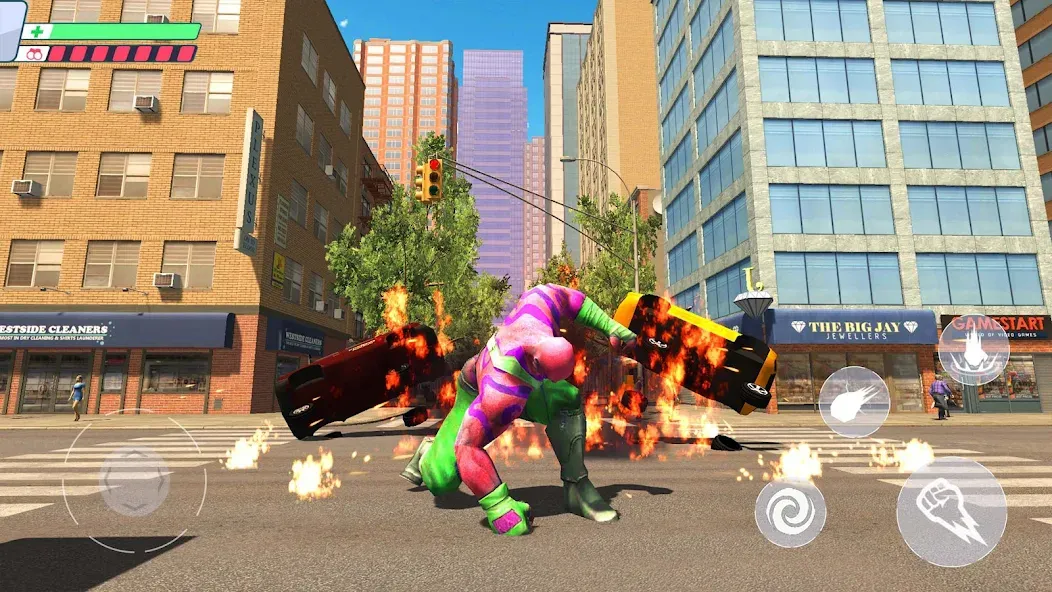 Super City Heroes:Super Battle — последняя версия с модом (Безлимитные деньги и супергерои) — скриншот 3 Super City Heroes:Super Battle — последняя версия с модом (Безлимитные деньги и супергерои) — скриншот 3