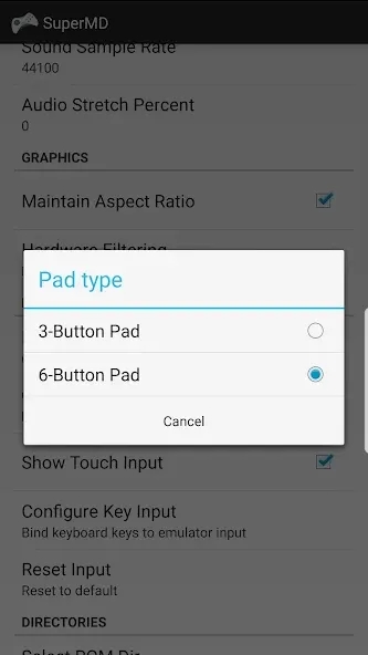 SuperMD (All in One Emulator] взлом на Андроид — Все консоли разблокированы без рекламы — скриншот 4