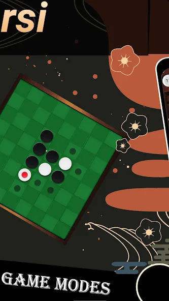 Reversi - Classic Reversi Game (Мод: Безлимитные подсказки и отмена ходов) — скачать на Андроид — скриншот 2