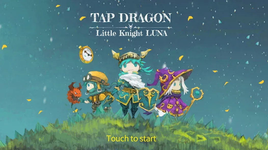 Tap Dragon: Little Knight Luna взломанный APK — Безлимитные деньги и урон — скриншот 1 Tap Dragon: Little Knight Luna взломанный APK — Безлимитные деньги и урон — скриншот 1