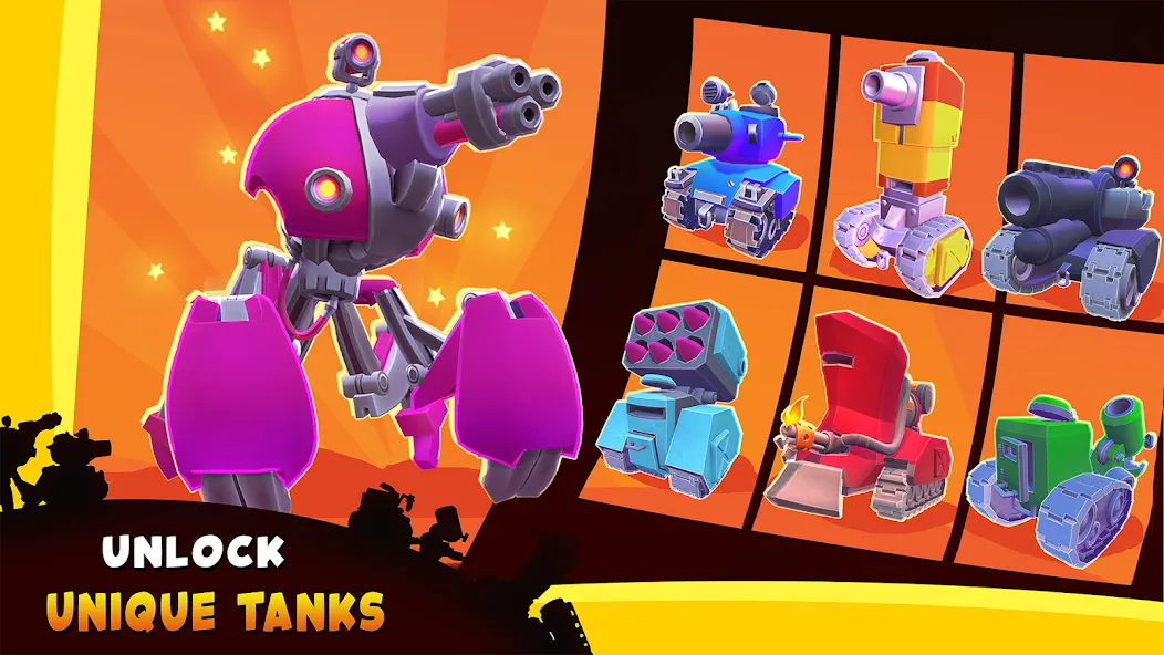 Hills of Steel 2 MOD APK: Безлимитные деньги и все машины — скриншот 2