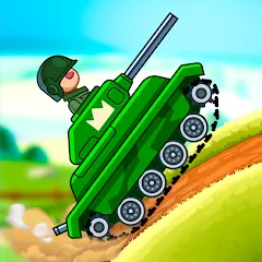 Hills of Steel на телефон — скачать мод: Безлимитные деньги и топливо