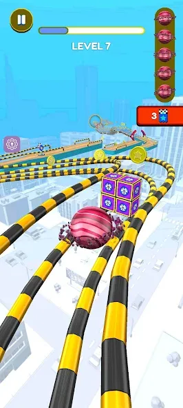 Скачать Rolling Balls 3D мод — Безлимитные деньги и все уровни открыты — скриншот 1 Скачать Rolling Balls 3D мод — Безлимитные деньги и все уровни открыты — скриншот 1
