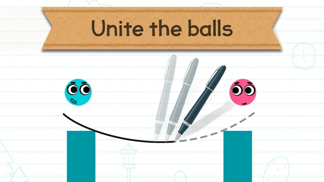Love Balls — взломанная версия, Без рекламы и все уровни — скриншот 1 Love Balls — взломанная версия, Без рекламы и все уровни — скриншот 1