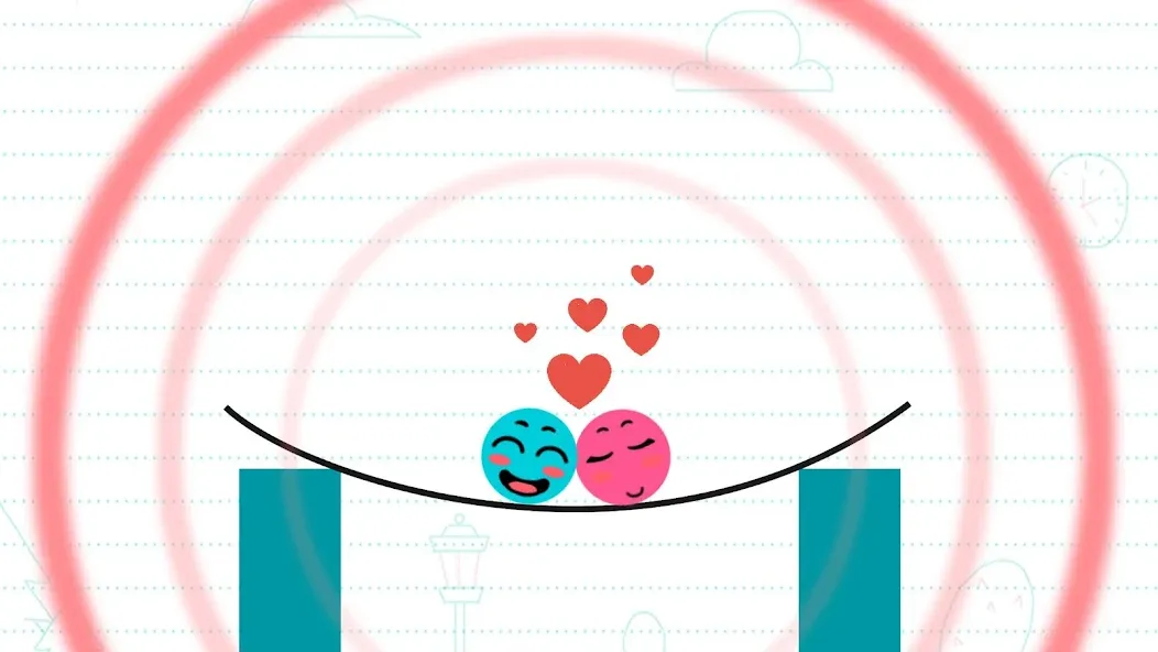 Love Balls — взломанная версия, Без рекламы и все уровни — скриншот 3 Love Balls — взломанная версия, Без рекламы и все уровни — скриншот 3