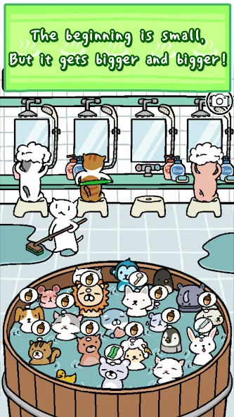 Animal Hot Springs (Мод: Безлимитные деньги и ресурсы) — скачать на Андроид — скриншот 2