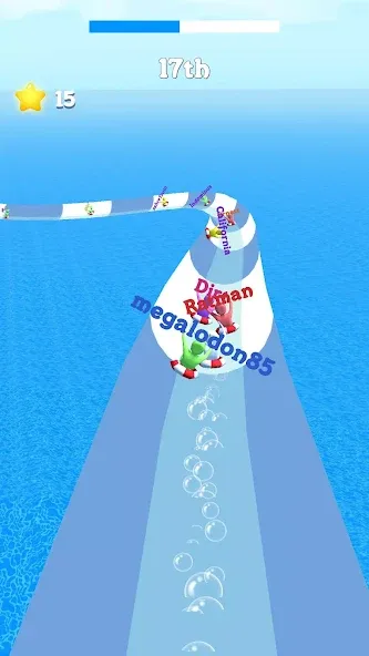 Скачать взлом Waterpark Super Slide — Безлимитные деньги и все горки открыты — скриншот 3