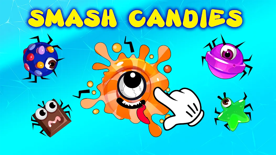 Мод Bug Smashing toddler games — Разблокированы все уровни и без рекламы, скачать APK — скриншот 2 Мод Bug Smashing toddler games — Разблокированы все уровни и без рекламы, скачать APK — скриншот 2