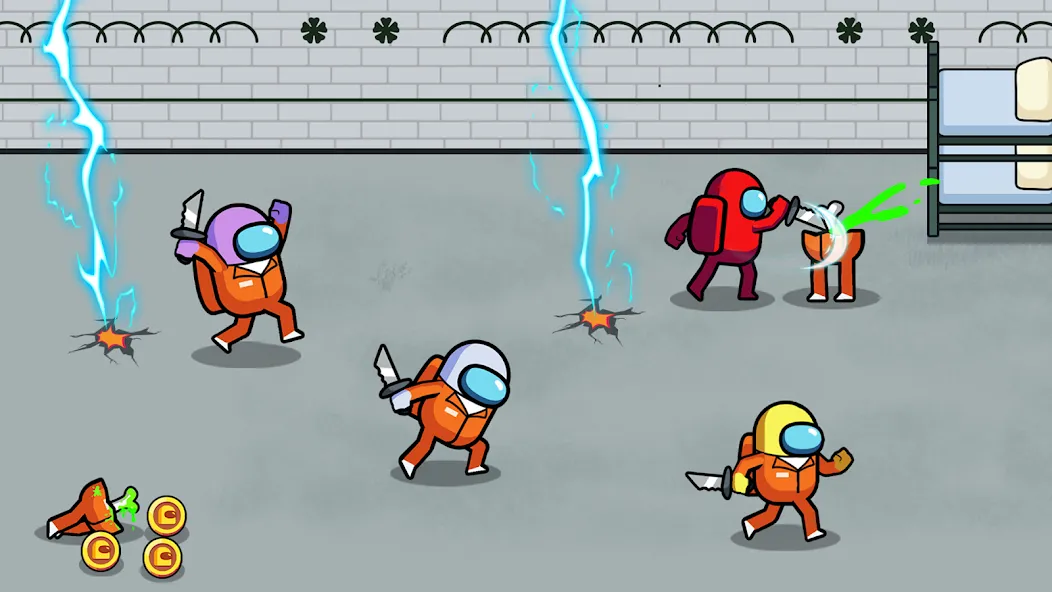 Survival 456 But It's Impostor взломанный APK — Выживание среди безжалостных предателей — скриншот 5