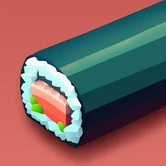 Sushi Roll 3D - Cooking ASMR бесплатно на Андроид — мод: Безлимитные деньги и все рецепты
