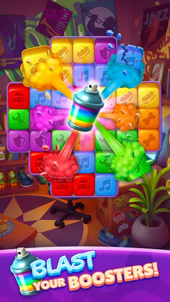 Мод Subway Surfers Blast — Безлимитные монеты и энергия, скачать APK — скриншот 3