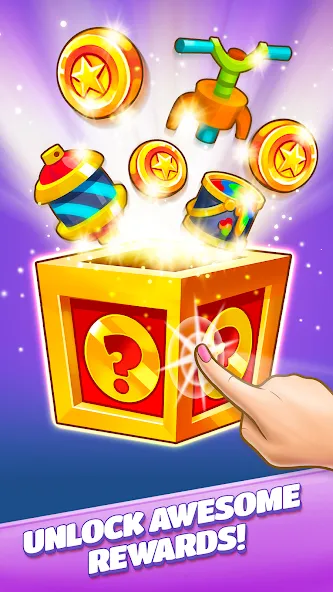 Subway Surfers Match мод на Андроид: Безлимитные монеты и бустеры — скриншот 2 Subway Surfers Match мод на Андроид: Безлимитные монеты и бустеры — скриншот 2