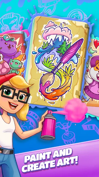 Subway Surfers Match мод на Андроид: Безлимитные монеты и бустеры — скриншот 3 Subway Surfers Match мод на Андроид: Безлимитные монеты и бустеры — скриншот 3