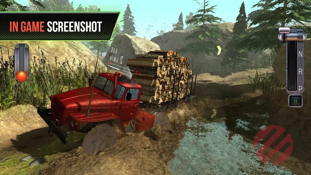 Truck Simulator OffRoad 4 MOD APK: Безлимитные деньги и топливо — скриншот 2 Truck Simulator OffRoad 4 MOD APK: Безлимитные деньги и топливо — скриншот 2