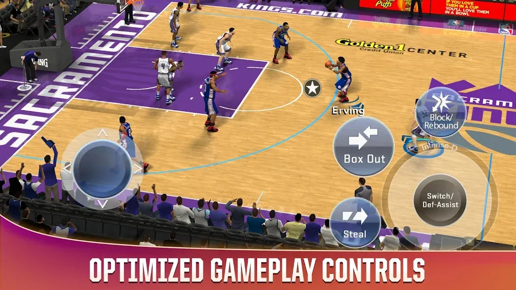 Скачать NBA 2K20 на Андроид с модом — Безлимитные деньги и всё открыто — скриншот 1 Скачать NBA 2K20 на Андроид с модом — Безлимитные деньги и всё открыто — скриншот 1