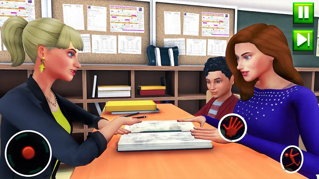 Скачать мод High School Teacher Sim Games — Безлимитные деньги и всё открыто — скриншот 3