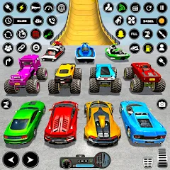 Crazy Ramp Car Stunt Master 3D взлом на Андроид — Безлимитные деньги и все машины открыты