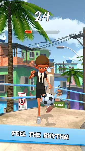 Kickerinho взлом на Андроид — Безлимитные деньги и открытые уровни — скриншот 2