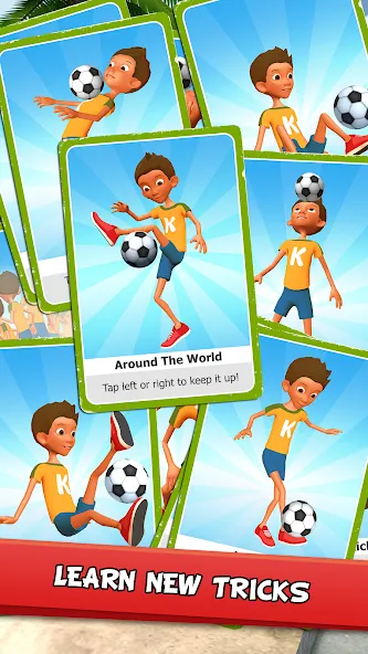 Kickerinho взлом на Андроид — Безлимитные деньги и открытые уровни — скриншот 3