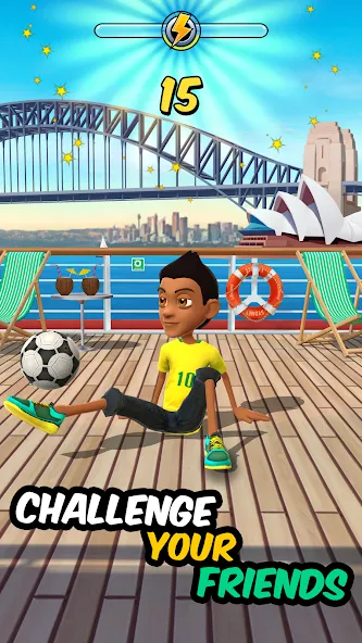 Kickerinho World на телефон — скачать мод: Безлимитные монеты и все персонажи — скриншот 2 Kickerinho World на телефон — скачать мод: Безлимитные монеты и все персонажи — скриншот 2