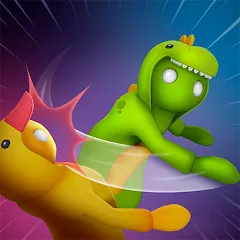 Gang Battle Party: Animals 3D взломанный APK — Безлимитные деньги и персонажи