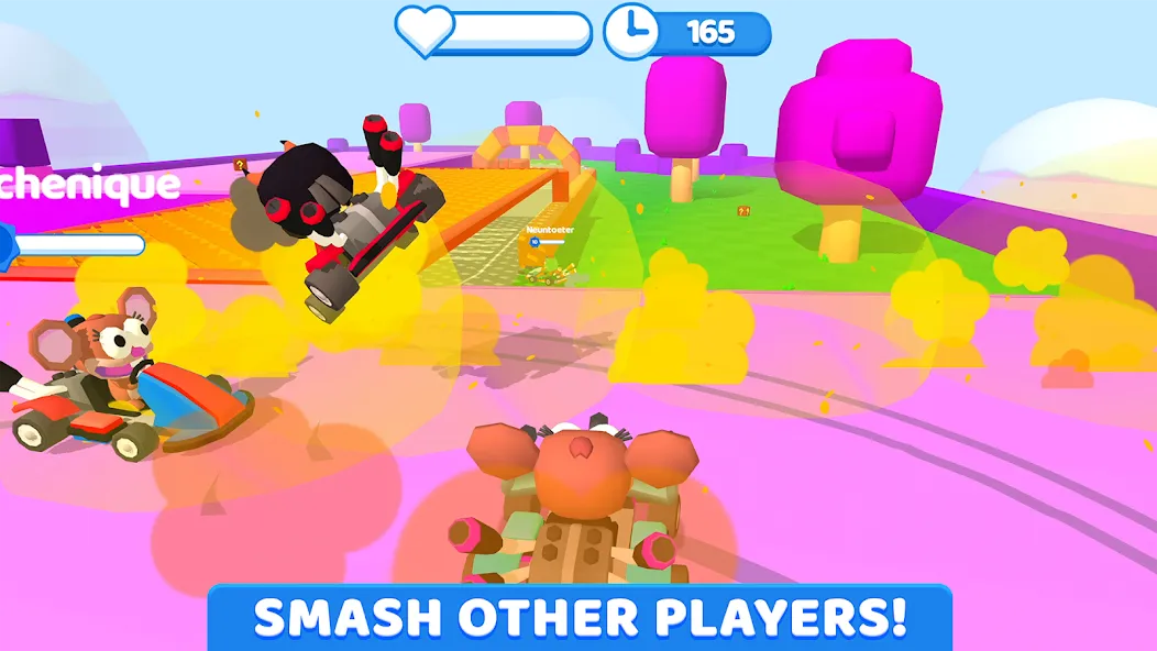 SmashKarts.io MOD APK скачать на Андроид — Безлимитные монеты и турбоускорение — скриншот 3 SmashKarts.io MOD APK скачать на Андроид — Безлимитные монеты и турбоускорение — скриншот 3