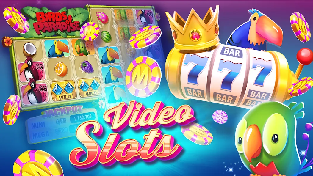 Скачать взлом MundiGames: Bingo Slots Casino — Безлимитные монеты и бесплатные вращения — скриншот 3 Скачать взлом MundiGames: Bingo Slots Casino — Безлимитные монеты и бесплатные вращения — скриншот 3