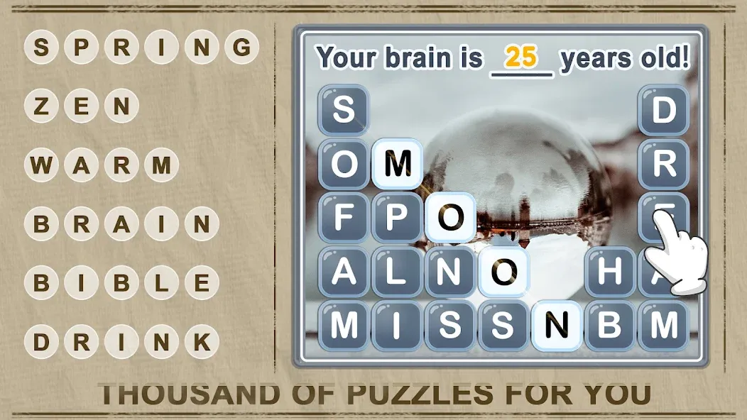 Скачать мод Word Crush - Fun Puzzle Game — Без рекламы и все уровни открыты — скриншот 3 Скачать мод Word Crush - Fun Puzzle Game — Без рекламы и все уровни открыты — скриншот 3