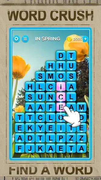 Скачать мод Word Crush - Fun Puzzle Game — Без рекламы и все уровни открыты — скриншот 4 Скачать мод Word Crush - Fun Puzzle Game — Без рекламы и все уровни открыты — скриншот 4