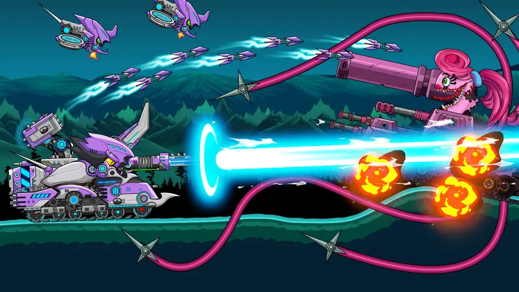 Tank Combat: War Battle — скачать мод: Безлимитные деньги и мощные танки — скриншот 2 Tank Combat: War Battle — скачать мод: Безлимитные деньги и мощные танки — скриншот 2