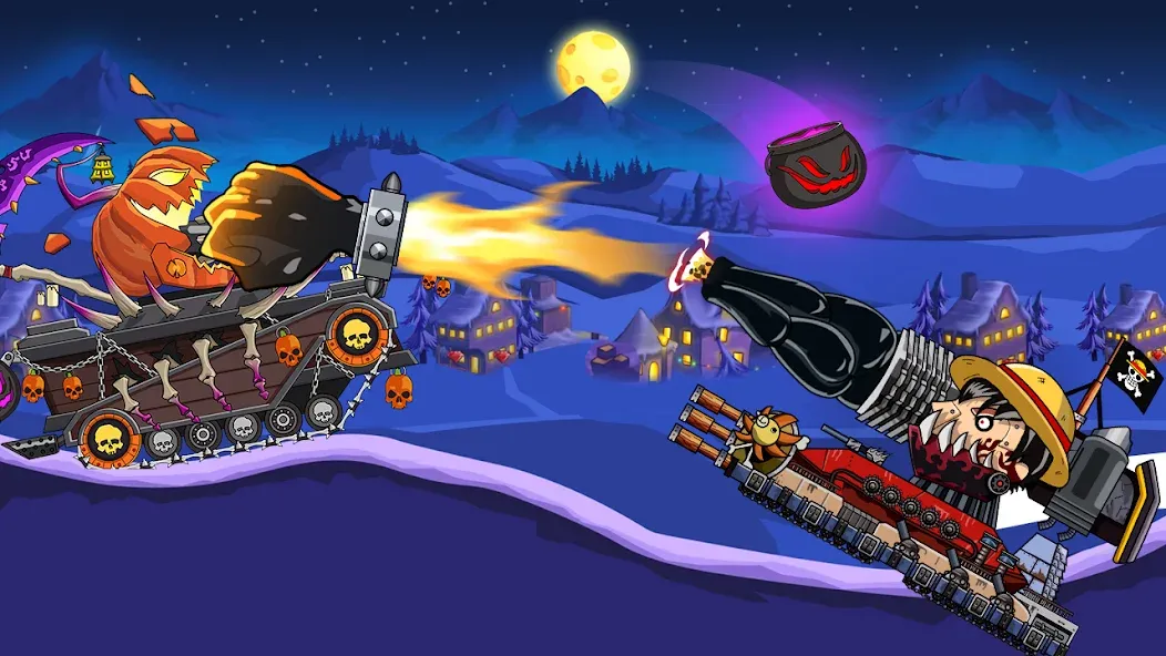 Tank Combat: War Battle — скачать мод: Безлимитные деньги и мощные танки — скриншот 3 Tank Combat: War Battle — скачать мод: Безлимитные деньги и мощные танки — скриншот 3
