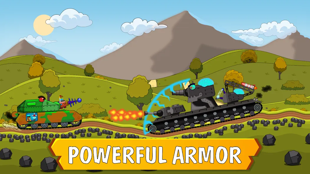 TankCraft – War Tank Battles MOD APK скачать на Андроид — Много денег и мощные танки — скриншот 2 TankCraft – War Tank Battles MOD APK скачать на Андроид — Много денег и мощные танки — скриншот 2