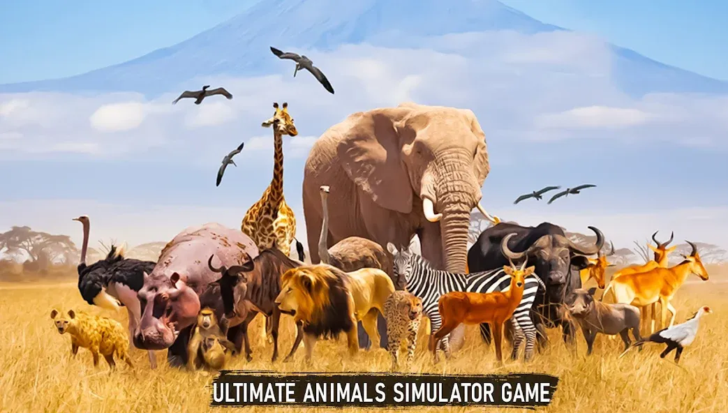 Savanna Safari: Land of Beasts (Мод: Безлимитные деньги и открыты все животные) — скачать на Андроид — скриншот 5 Savanna Safari: Land of Beasts (Мод: Безлимитные деньги и открыты все животные) — скачать на Андроид — скриншот 5