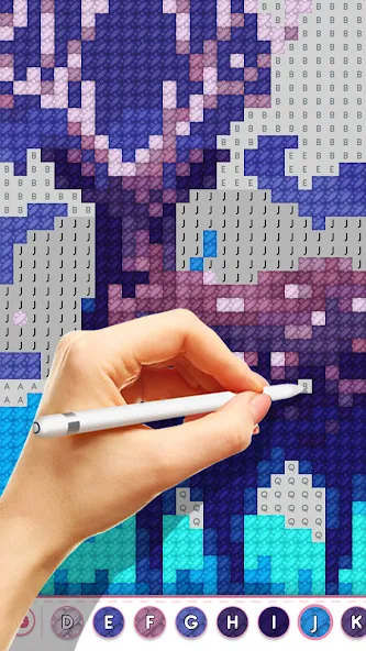Cross Stitch Masters — последняя версия с модом (Без рекламы и все узоры открыты) — скриншот 2 Cross Stitch Masters — последняя версия с модом (Без рекламы и все узоры открыты) — скриншот 2