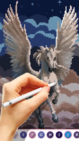Cross Stitch Masters — последняя версия с модом (Без рекламы и все узоры открыты) — скриншот 3 Cross Stitch Masters — последняя версия с модом (Без рекламы и все узоры открыты) — скриншот 3