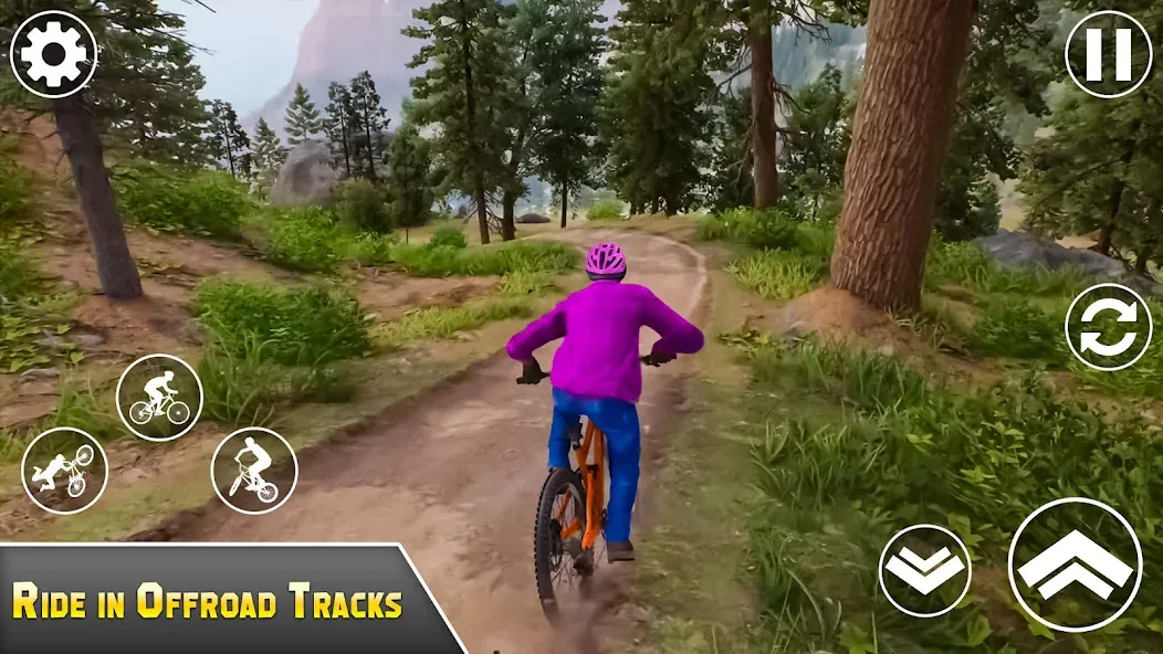 Скачать BMX Bicycle Games Offroad Bike Mod APK — Безлимитные деньги и топовый байк — скриншот 2 Скачать BMX Bicycle Games Offroad Bike Mod APK — Безлимитные деньги и топовый байк — скриншот 2