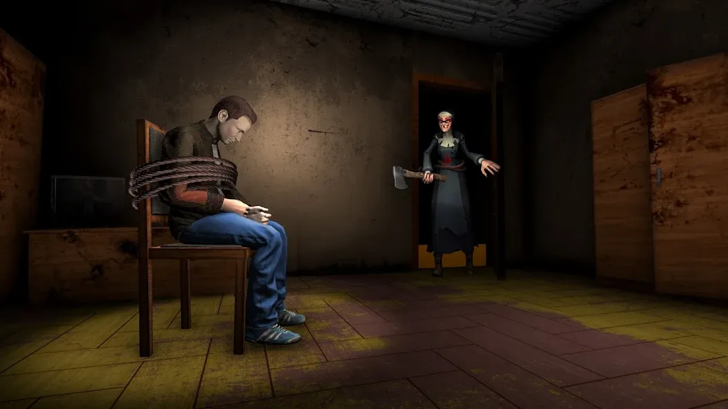 Scary Nun Horror School Escape (Мод: Безлимитные деньги и открыты все уровни) — скачать на Андроид — скриншот 3 Scary Nun Horror School Escape (Мод: Безлимитные деньги и открыты все уровни) — скачать на Андроид — скриншот 3