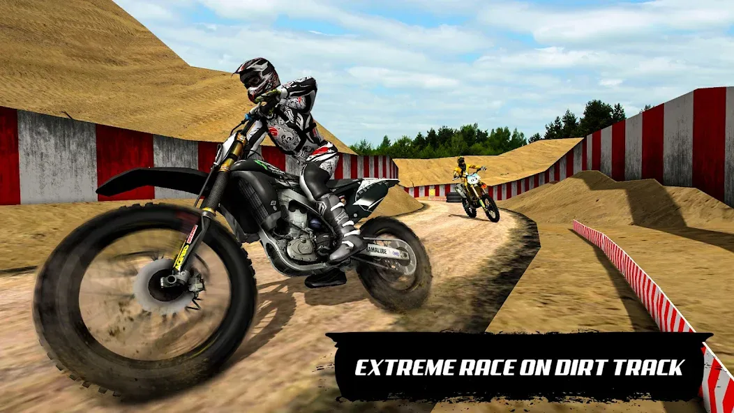 Motocross Dirt Bike Champions на телефон — скачать мод: Безлимитные деньги и все мотоциклы — скриншот 4 Motocross Dirt Bike Champions на телефон — скачать мод: Безлимитные деньги и все мотоциклы — скриншот 4