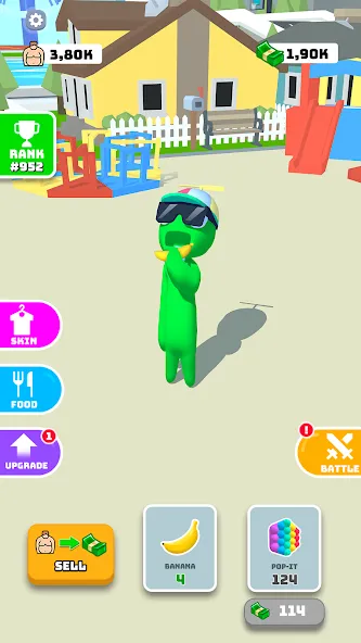 Eating Hero: Clicker Food Game — скачать мод: Безлимитные монеты и ускоренная прокачка — скриншот 1 Eating Hero: Clicker Food Game — скачать мод: Безлимитные монеты и ускоренная прокачка — скриншот 1